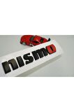 Dk Nismo Bagaj 3m 3d Siyah Metal Logo Amblem