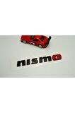 Dk Nismo Bagaj 3m 3d Siyah Metal Logo Amblem