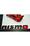 Dk Nismo Bagaj 3m 3d Siyah Metal Logo Amblem