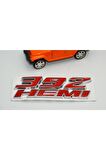 Dodge Challenger Charger 6.4l 392 Hemı Bagaj Krom Metal Yazı Amblem Arma