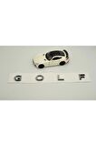 Volkswagen Golf Bagaj 3m 3d Yeni Nesil Krom Abs Yazı Logo Amblem
