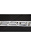 Bmw 530i Bagaj Krom Metal 3m 3d Yazı Logo