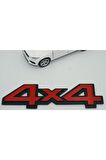 4x4 Arazi Suv Pickup Bagaj Krom Metal 3m 3d Yazı Logo Amblem