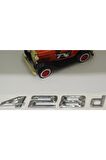 Bmw 428d Bagaj Krom Metal 3m 3d Yazı Logo