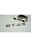 DK Benz GT 43 Bagaj Krom ABS 3M 3D Yazı Logo