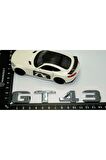 DK Benz GT 43 Bagaj Krom ABS 3M 3D Yazı Logo