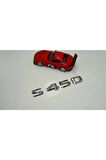 S450 Bagaj Krom Metal 3m 3d Yazı Logo
