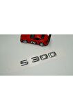Benz S300 Bagaj Krom Metal 3m 3d Yazı Logo