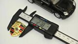 DK Tuning Porsche Gold Metal Direksiyon 3M Logo Amblem