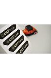 Peugeot Gt Line Logo Kapı Kenarı Koruma Metalize Damla Desen 3m Band