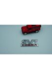 Ford Shelby Svt Cobra Bagaj Krom Metal 3m 3d Logo Amblem