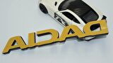 DK Tuning Dacia Tırnaklı Bagaj Krom ABS 3M 3D Yazı Logo Amblem