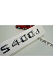 Benz S400d 4matic Bagaj Krom Metal 3m 3d Yazı Logo