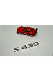 Benz S430 Bagaj Krom Metal 3m 3d Yazı Logo