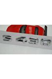 Benz S430 Bagaj Krom Metal 3m 3d Yazı Logo