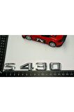Benz S430 Bagaj Krom Metal 3m 3d Yazı Logo
