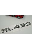 Benz Ml 430 Bagaj Krom Metal 3m 3d Yazı Logo