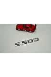 Benz S500 Bagaj Krom Metal 3m 3d Yazı Logo