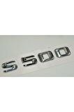Benz S500 Bagaj Krom Metal 3m 3d Yazı Logo