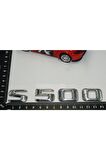 Benz S500 Bagaj Krom Metal 3m 3d Yazı Logo