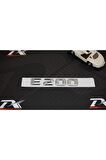 E200 Bagaj Krom Metal 3m 3d Yazı Logo
