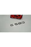 Benz S580 Maybach Bagaj Krom Metal 3m 3d Yazı Logo