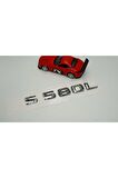 Benz S580l Maybach Bagaj Krom Metal 3m 3d Yazı Logo