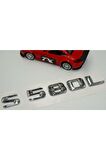 Benz S580l Maybach Bagaj Krom Metal 3m 3d Yazı Logo