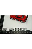 Benz S580l Maybach Bagaj Krom Metal 3m 3d Yazı Logo