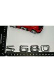 Benz S680 Bagaj Krom Metal 3m 3d Yazı Logo