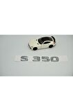 S350 Bagaj Krom Abs 3m 3d Yazı Logo Uyumlu