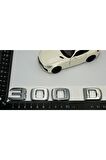 300 D Bagaj Krom Abs 3m 3d Yazı Logo