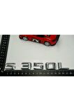 S350l Bagaj Krom Metal 3m 3d Yazı Logo