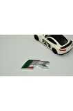 Dk Jaguar R Bagaj Krom Metal Logo Amblem 3m 3d