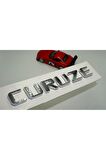 Chevrolet Cruze Bagaj ABS 3M 3D Yazı Logo Amblem 18x2 cm