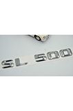 Sl 500 Bagaj Krom Metal 3m 3d Yazı Logo