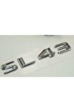 Benz Sl 43 Bagaj Krom Metal 3m 3d Yazı Logo