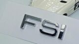 DK Tuning Audi FSi A3 A4 A6 A5 A7 A8 Q TT Bagaj Krom ABS 3M 3D Yazı Logo