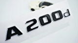 DK Tuning A 200d Bagaj Gri Siyah ABS Yazı Logo Benz İle Uyumlu