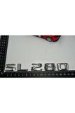 Benz Sl 280 Bagaj Krom Metal 3m 3d Yazı Logo