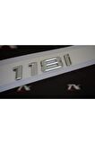 Bmw 118i Bagaj Krom Metal 3m 3d Yazı Logo
