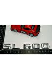 Benz 600 Sec Bagaj Krom Metal 3m 3d Yazı Logo