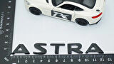 DK Tuning Astra Bagaj Siyah ABS Yazı Logo Amblem Opel İle Uyumlu