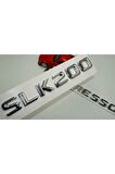 Benz Slk 200 Kompressor Bagaj Krom Metal 3m 3d Yazı Logo