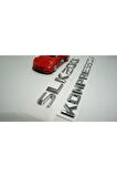 Benz Slk 200 Kompressor Bagaj Krom Metal 3m 3d Yazı Logo