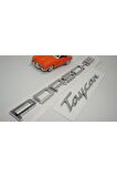 Porsche Taycan Bagaj 3m 3d Abs Yazı Logo Amblem Seti
