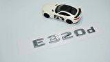 DK Tuning E320d Bagaj Krom ABS 3M 3D Yazı Logo Benz İle Uyumlu