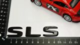 DK Tuning SLS Bagaj Parlak Siyah ABS 3M 3D Yazı Logo Benz İle Uyumlu
