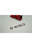 Benz S650 Bagaj Krom Metal 3m 3d Yazı Logo