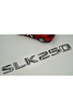 Benz Slk 250 Bagaj Krom Metal 3m 3d Yazı Logo